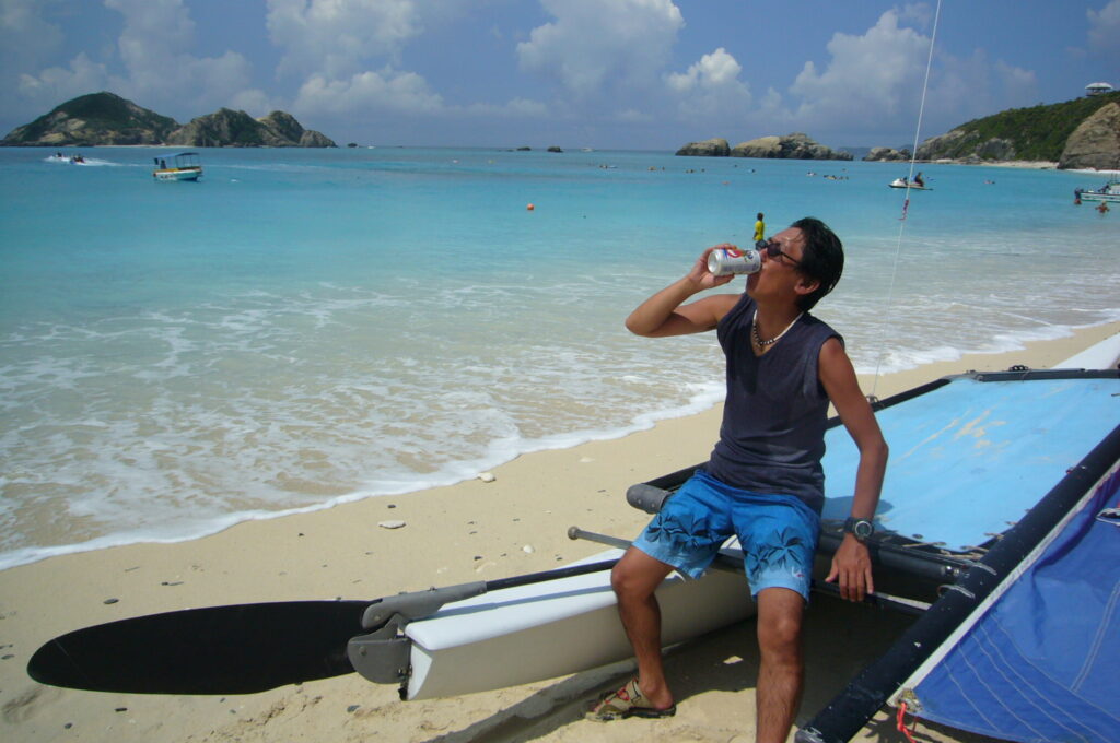 HAMAKUNIさんと渡嘉敷島